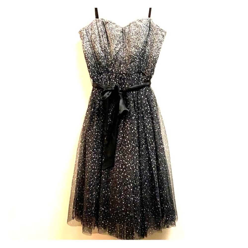 BCBG Tulle Strapless Dress NWOT